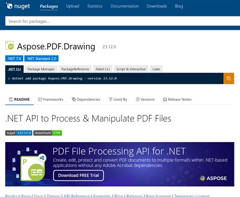 NET, PDF Processing API that allows the developers to work with PDF documents without needing Microsoft Office or Adobe Acrobat Automation. . Aspose pdf license